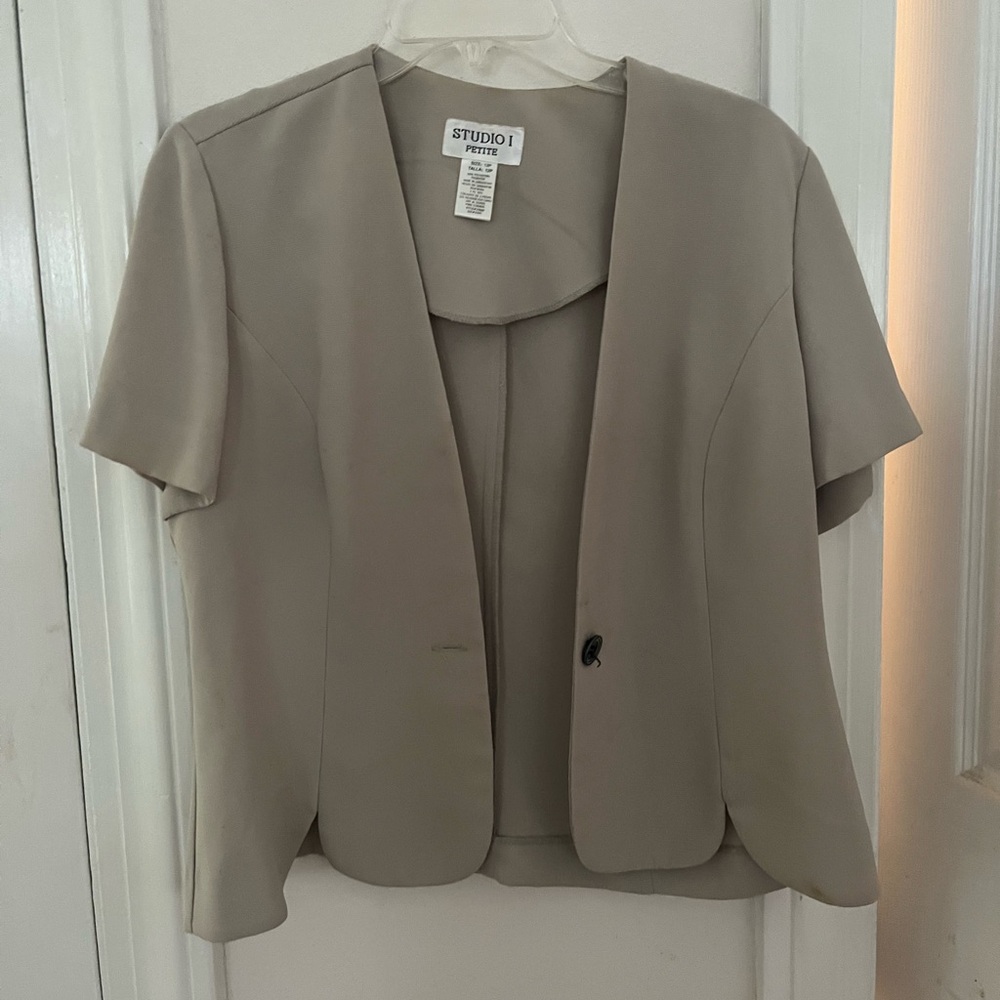 Tan Blouse Size P12